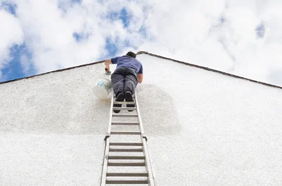Peinture extérieure à Fontenailles — façades et ravalement